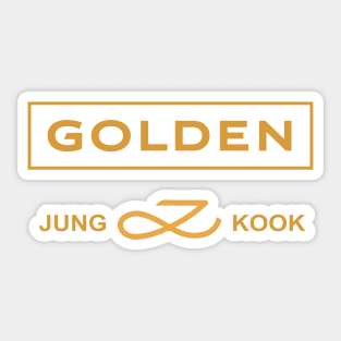 Jungkook Golden Jung Kook Sticker